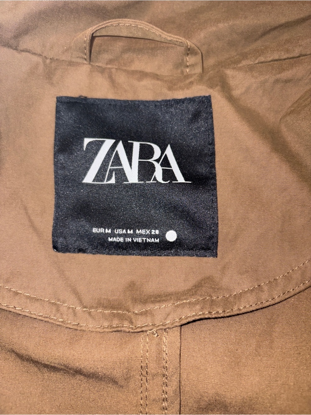 ZARA Olive Green Trench Coat